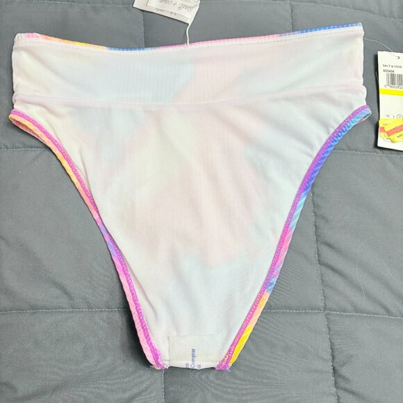 Salt + Cove Tie-Dyed Bikini Bottoms, Created for Macy's - Size: Medium - NWT - Picture 4 of 10